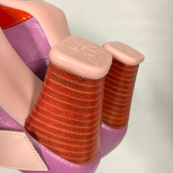 *BRAND NEW* Fluevog 2021 Operetta DR. HENRY, Purple/Red, Size 9.5 (best for 9)! - Picture 13 of 14